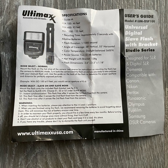 Camera Flash - Picture 4 of 5